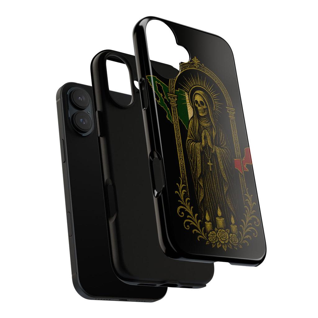 Santa Muerte Altar Protective Phone Case