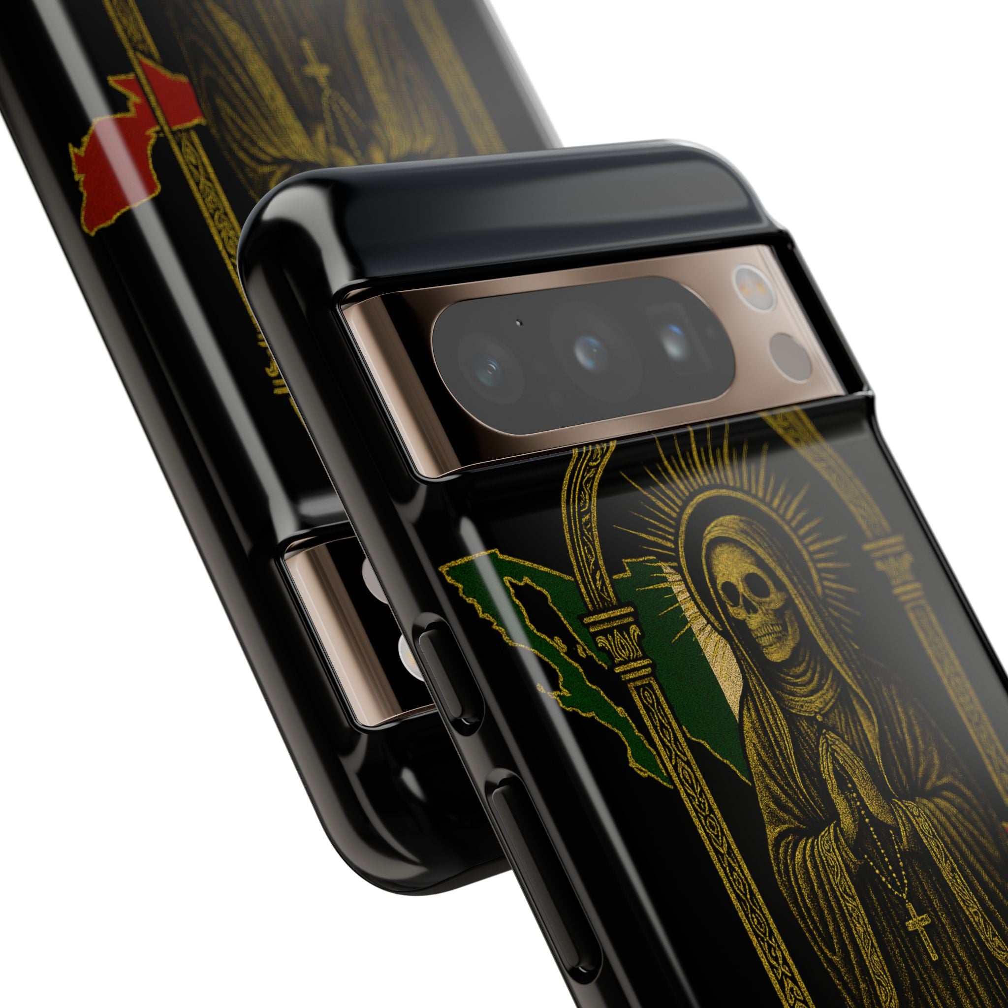 Santa Muerte Altar Protective Phone Case