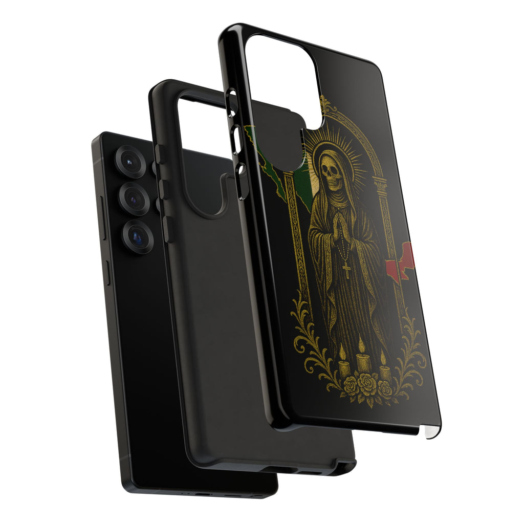 Santa Muerte Altar Protective Phone Case