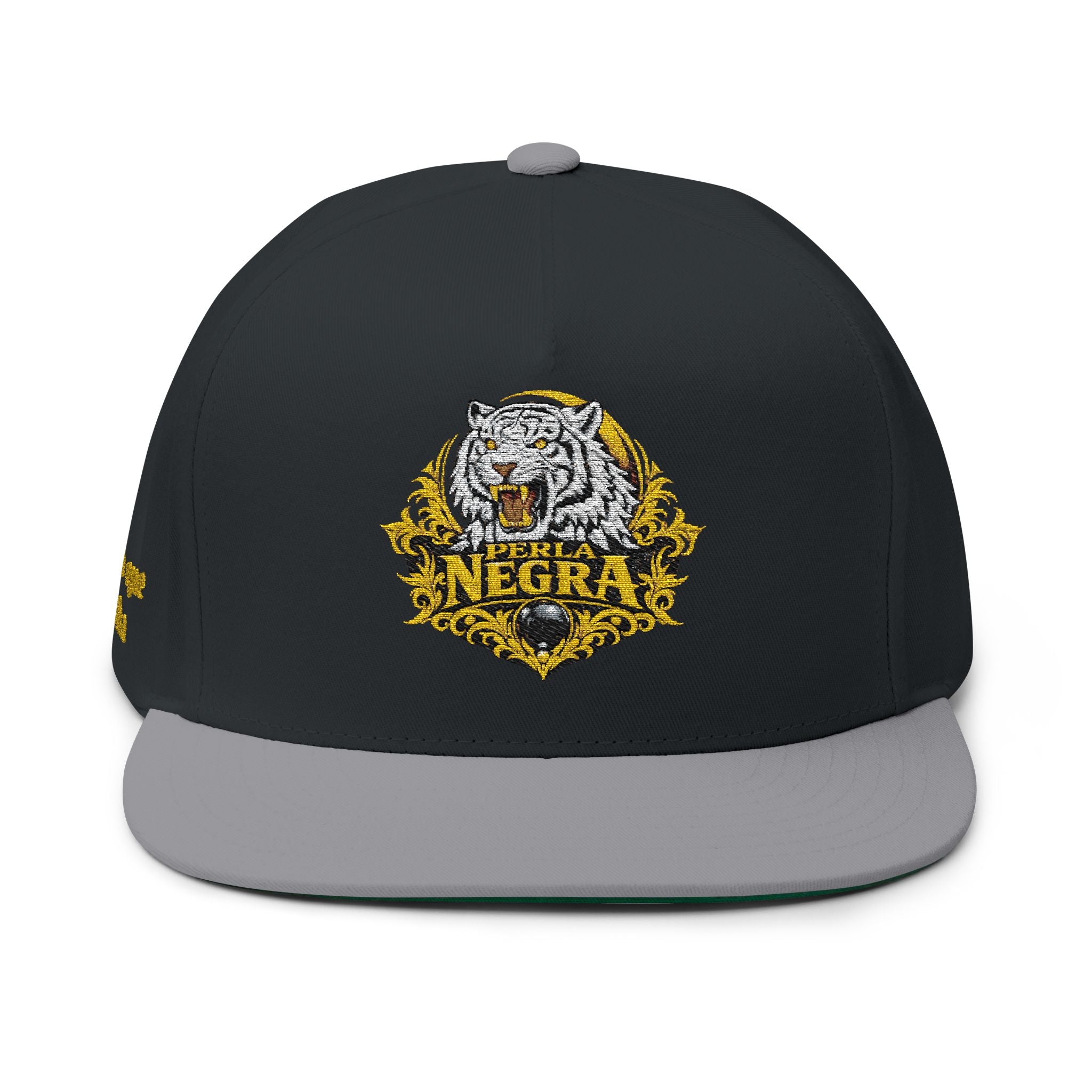 Perla Negra white tiger snapback