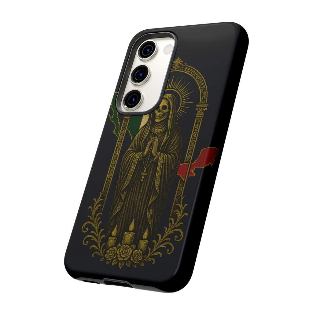 Santa Muerte Altar Protective Phone Case