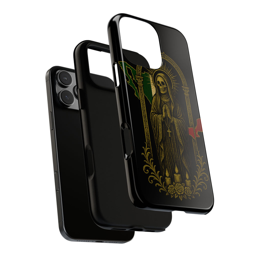 Santa Muerte Altar Protective Phone Case