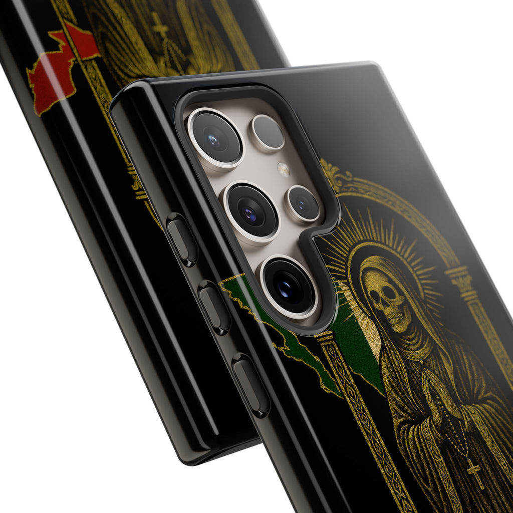 Santa Muerte Altar Protective Phone Case