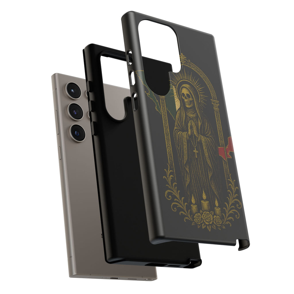 Santa Muerte Altar Protective Phone Case