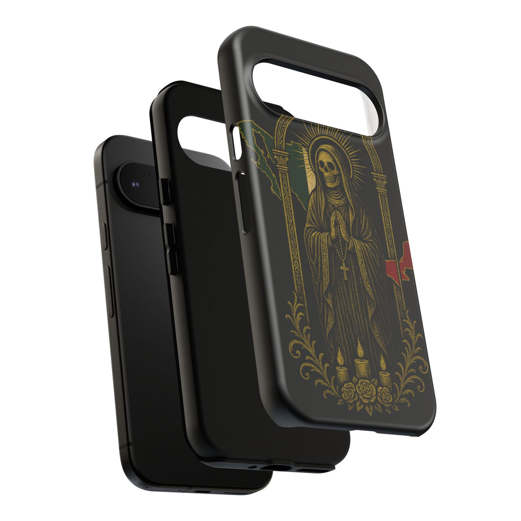 Santa Muerte Altar Protective Phone Case