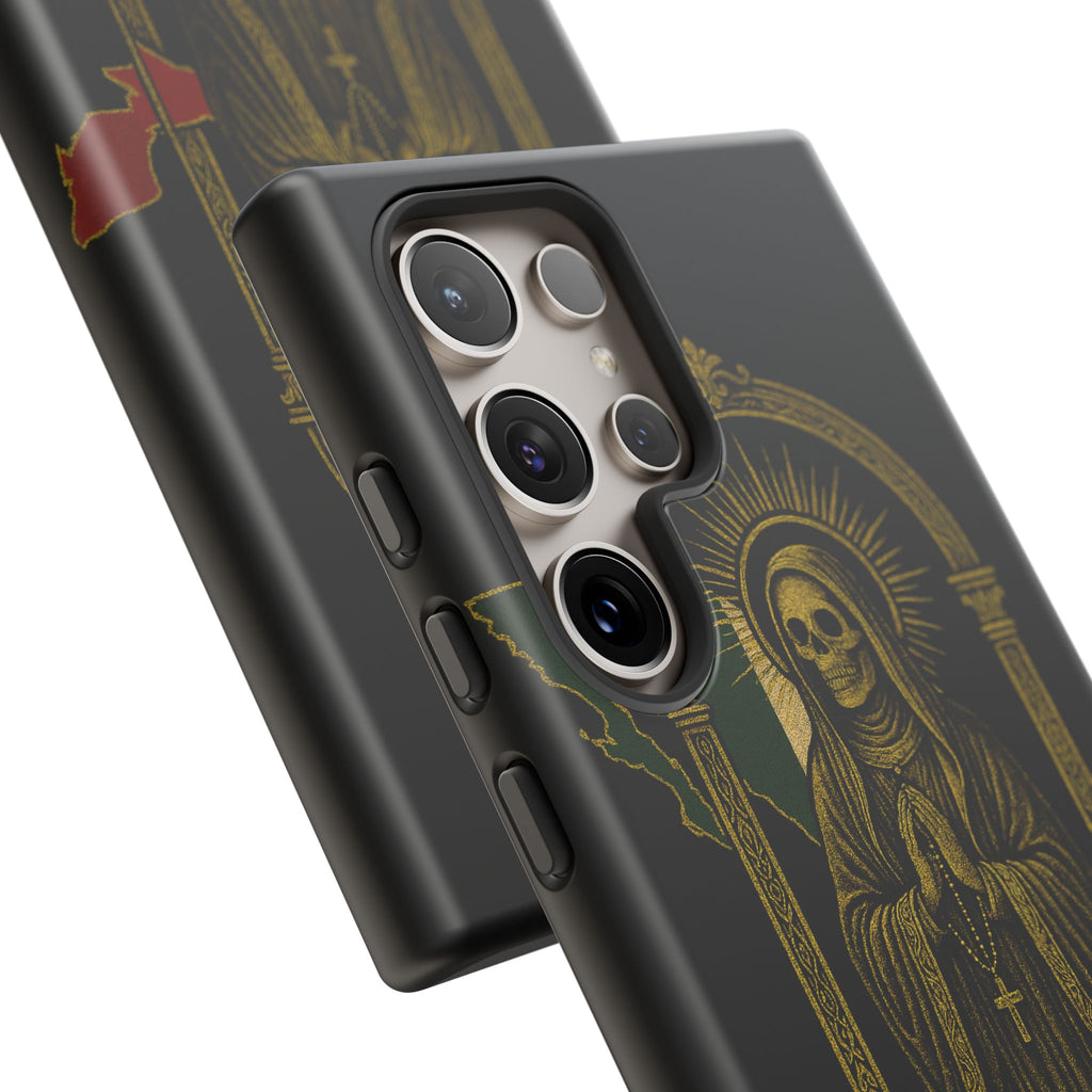 Santa Muerte Altar Protective Phone Case