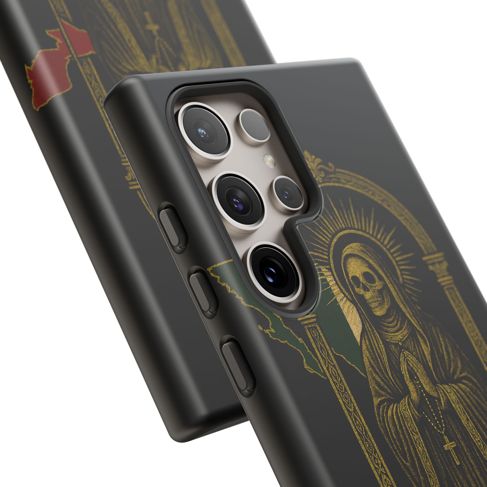 Santa Muerte Altar Protective Phone Case