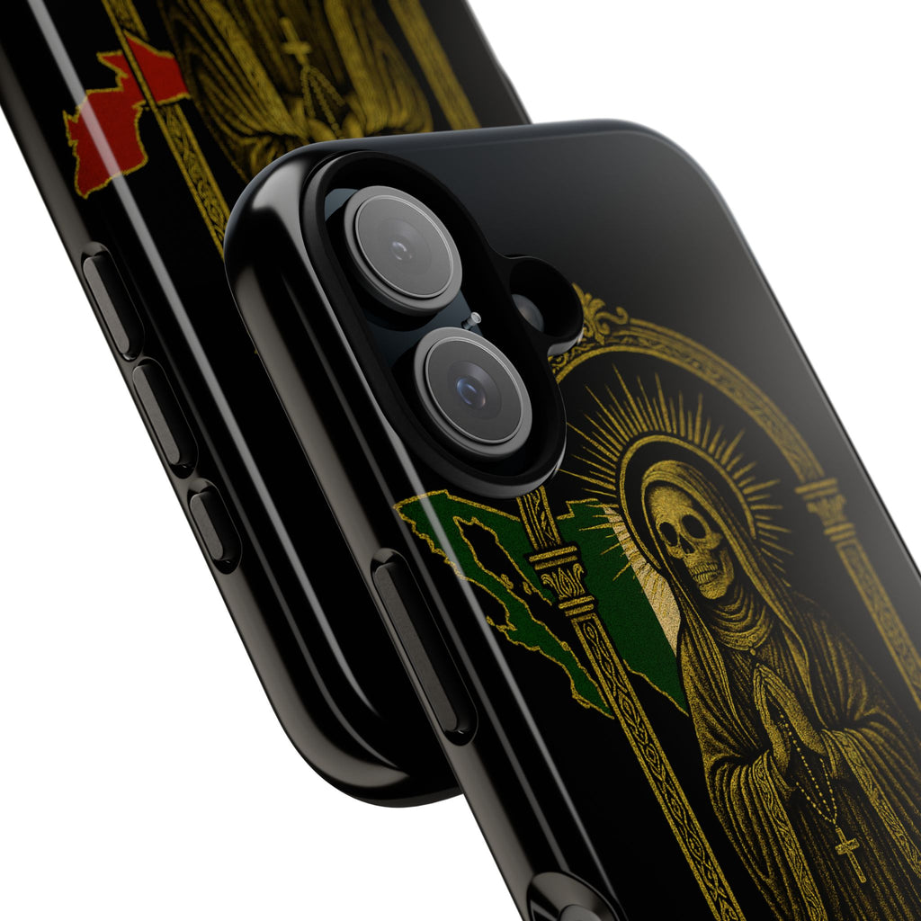 Santa Muerte Altar Protective Phone Case