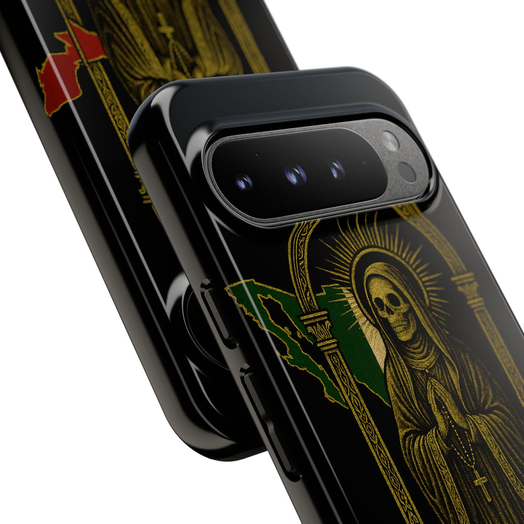 Santa Muerte Altar Protective Phone Case