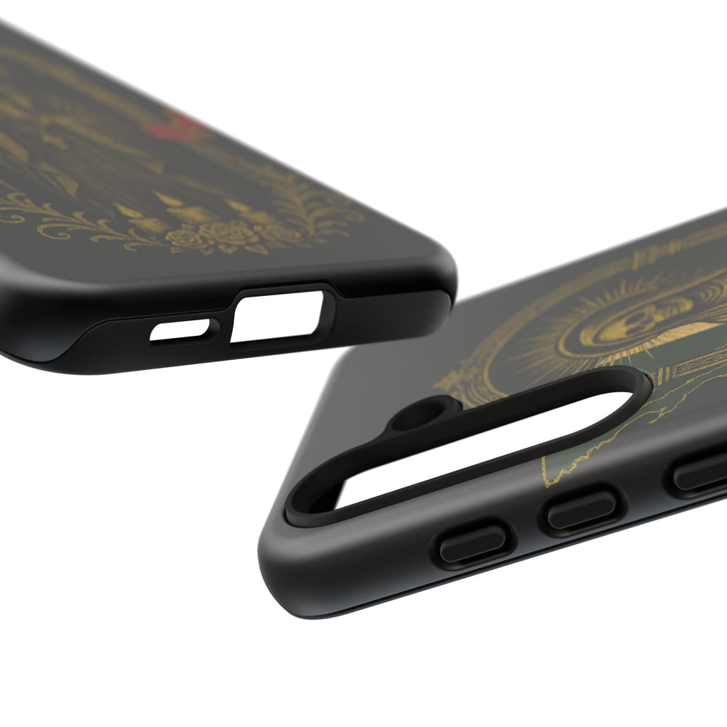 Santa Muerte Altar Protective Phone Case