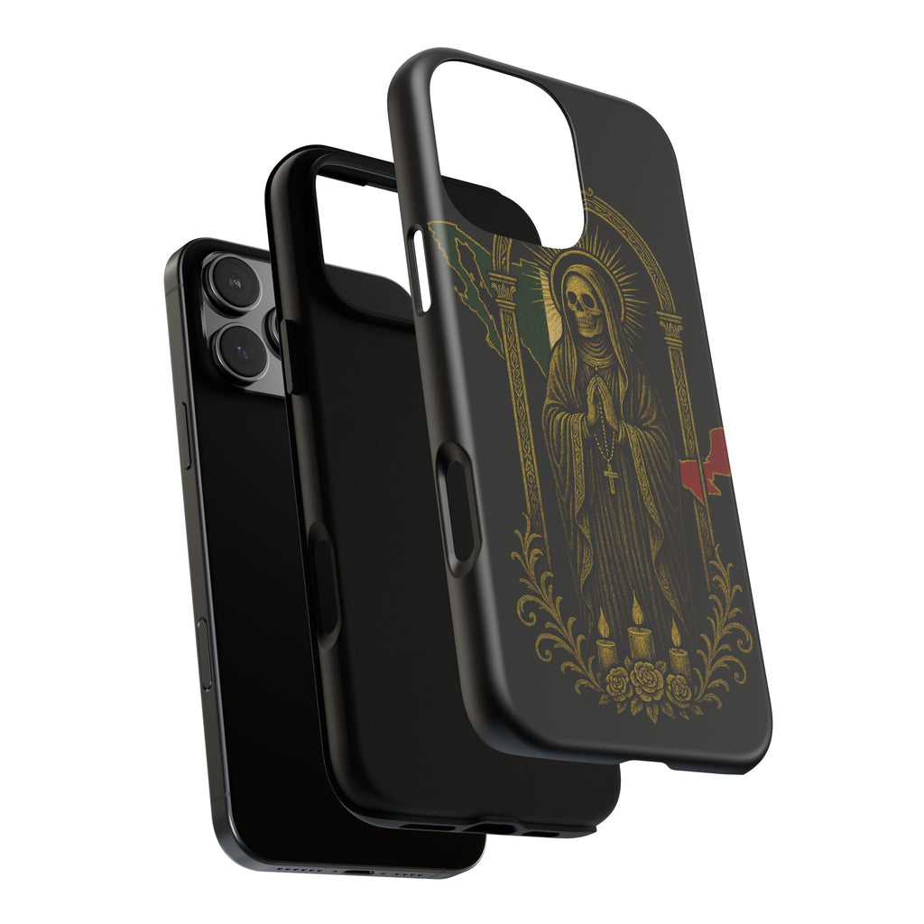 Santa Muerte Altar Protective Phone Case