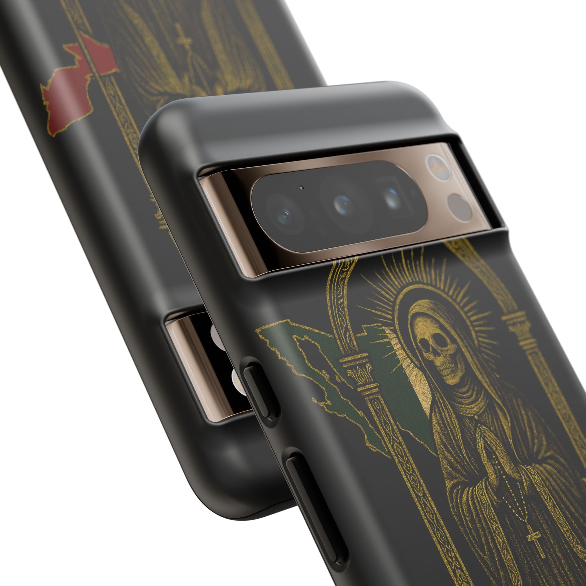 Santa Muerte Altar Protective Phone Case
