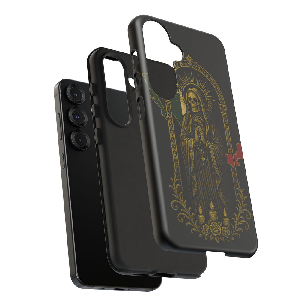 Santa Muerte Altar Protective Phone Case