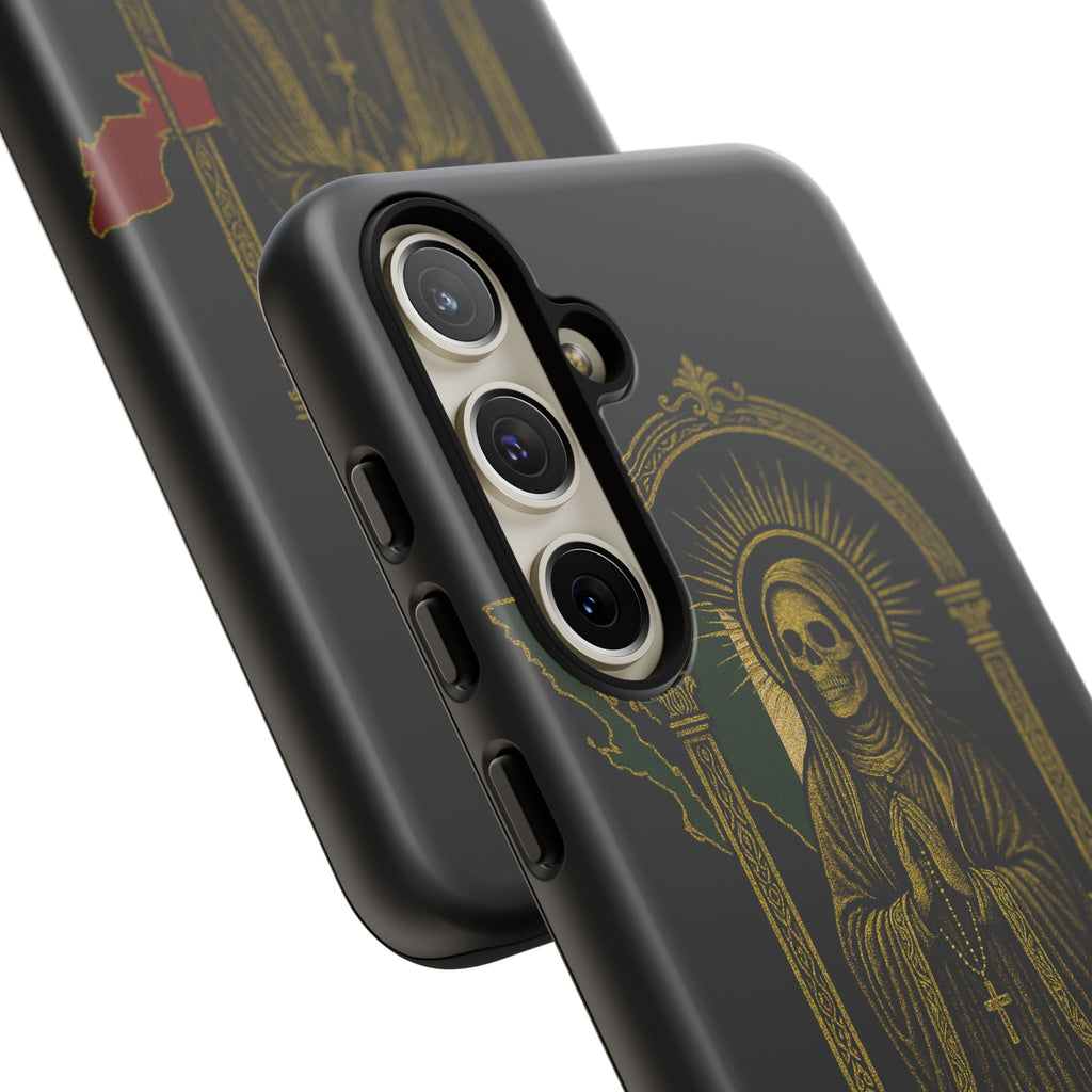 Santa Muerte Altar Protective Phone Case